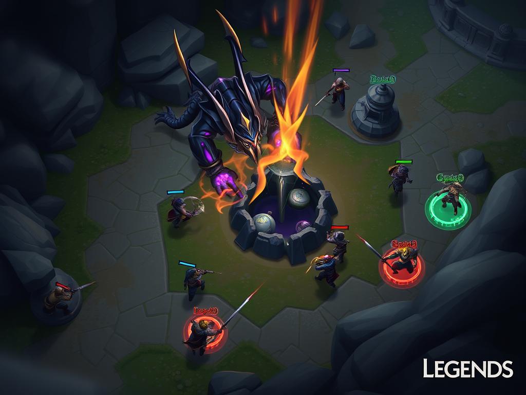 Обновленный Барон Нашор в киберспорт League of Legends 2025