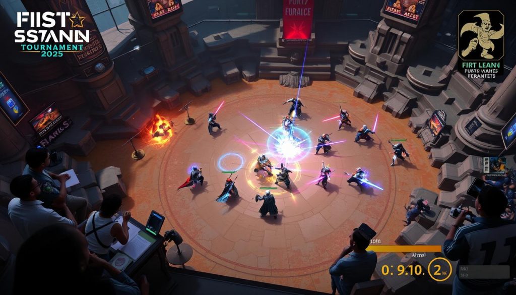 Решающий момент финала First Stand Tournament киберспорт League of Legends 2025