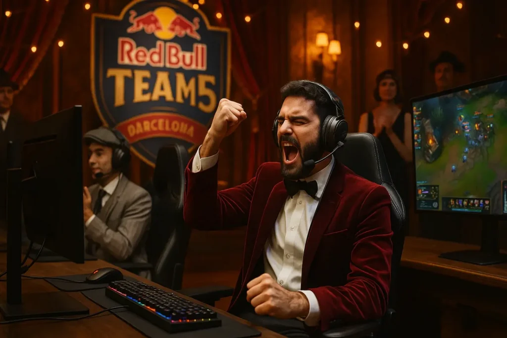 Red Bull Team 5 в Барселоне — турнир League of Legends с эстетикой 1920-х и победой Werlyb Velvet